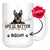Personalized Australian Cattle Dog Mom Dad Mug, Custom Dog's Name Gift