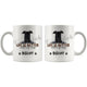 Personalized Australian Hound Dog Mom Dad Mug, Custom Dog's Name Gift