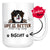 Personalized Australian Shepherd Dog Mom Dad Mug, Custom Dog's Name Gift