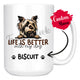 Personalized Australian Silky Terrier Dog Mom Dad Mug, Custom Dog's Name Gift