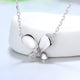 HQ Authentic 925 Sterling Silver Butterfly Pendant Necklace - Freedom Look