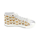 High & Low Top Canvas Women's Shoes - Monarch Butterfly Pattern - Freedom Look