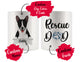 Personalized Basenji Dog Rescue Mom Dad Mug, Best Dog Owner Gift