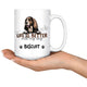Personalized Basset Hound Dog Mom Dad Mug, Custom Dog's Name Gift