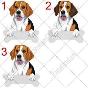 Personalized Beagle Dog Rescue Mom Dad Mug, Best Dog Owner Gift