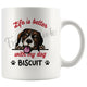 Personalized Beagle Dog Mom Dad Mug, Custom Dog's Name Gift