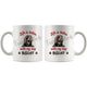 Personalized Bearded Collie Dog Mom Dad Mug, Custom Dog's Name Gift