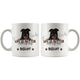 Personalized Beauceron Dog Mom Dad Mug, Custom Dog's Name Gift