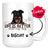 Personalized Beauceron Dog Mom Dad Mug, Custom Dog's Name Gift