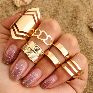 Trendy Set of Rings for Women In 2018 - Freedom Look
