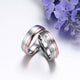 Crystal Zircon Rose Gold Ring - Stainless Steel - Freedom Look