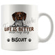 Personalized Belgian Brakk Dog Mom Dad Mug, Custom Dog's Name Gift