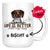 Personalized Belgian Brakk Dog Mom Dad Mug, Custom Dog's Name Gift