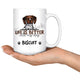 Personalized Belgian Brakk Dog Mom Dad Mug, Custom Dog's Name Gift