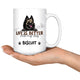 Personalized Belgian Tervuren Dog Mom Dad Mug, Custom Dog's Name Gift