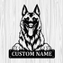Personalized Belgian Malinois Metal Sign, Dog Owner Wall Art, Memorial Gift