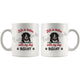 Personalized Bernese Mountain Dog Mom Dad Mug, Custom Dog's Name Gift