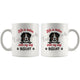 Personalized Bernese Cattle Dog Mom Dad Mug, Custom Dog's Name Gift