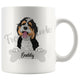 Personalized Bernedoodle Dog Mom Dad Mug, Funny Dog Owner Gift