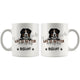 Personalized Bernese Cattle Dog Mom Dad Mug, Custom Dog's Name Gift