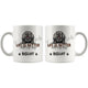 Personalized Bichon-Lyon Dog Mom Dad Mug, Custom Dog's Name Gift