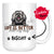 Personalized Bichon-Lyon Dog Mom Dad Mug, Custom Dog's Name Gift