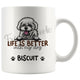 Personalized Bichon Frise Dog Mom Dad Mug, Custom Dog's Name Gift