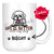 Personalized Bichon Frise Dog Mom Dad Mug, Custom Dog's Name Gift