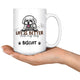 Personalized Bichon Frise Dog Mom Dad Mug, Custom Dog's Name Gift