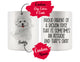 Personalized Bichon Frise Dog Mom Dad Mug, Funny Dog Owner Gift