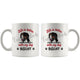 Personalized Big Mountain Dog Mom Dad Mug, Custom Dog's Name Gift