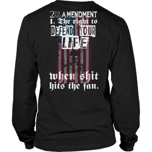 2nd Amendment Defend Life - Womens and Unisex T-Shirt, Hoodie, Sleeve, Tank Top