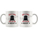 Personalized Black Russian Terrier Dog Mom Dad Mug, Custom Dog's Name Gift
