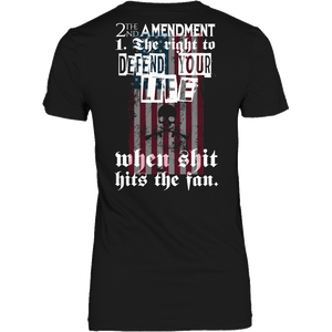 2nd Amendment Defend Life - Womens and Unisex T-Shirt, Hoodie, Sleeve, Tank Top