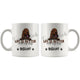 Personalized Bloodhound Dog Mom Dad Mug, Custom Dog's Name Gift