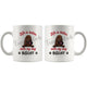 Personalized Bloodhound Dog Mom Dad Mug, Custom Dog's Name Gift