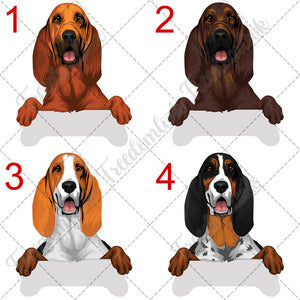 Personalized Bloodhound Dog Rescue Mom Dad Mug, Best Dog Owner Gift