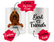 Personalized Bloodhound Dog Rescue Mom Dad Mug, Best Dog Owner Gift
