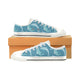 High & Low Top Blue Dolpins Canvas Shoes - Freedom Look