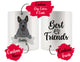 Personalized Blue Heeler Dog Rescue Mom Dad Mug, Best Dog Owner Gift
