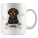 Personalized Bluetick Coonhound Dog Mom Dad Mug, Funny Dog Owner Gift
