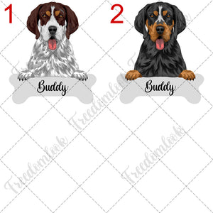 Personalized Bluetick Coonhound Dog Rescue Mom Dad Mug, Best Dog Owner Gift