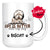 Personalized Bobtail Dog Mom Dad Mug, Custom Dog's Name Gift