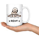 Personalized Bobtail Dog Mom Dad Mug, Custom Dog's Name Gift