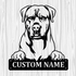 Personalized Boerboel Metal Sign, Dog Owner Wall Art, Memorial Gift