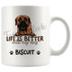 Personalized Boerboel Dog Mom Dad Mug, Custom Dog's Name Gift