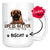 Personalized Boerboel Dog Mom Dad Mug, Custom Dog's Name Gift