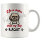 Personalized Bolonka Zwetna Dog Mom Dad Mug, Custom Dog's Name Gift