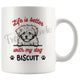 Personalized Bolonka Zwetna Dog Mom Dad Mug, Custom Dog's Name Gift