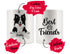 Personalized Border Collie Dog Rescue Mom Dad Mug, Best Dog Owner Gift